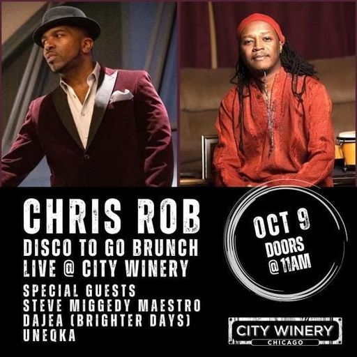 A Day at City Winery Chicago - Disco To Go Brunch - 9 Oct 2022