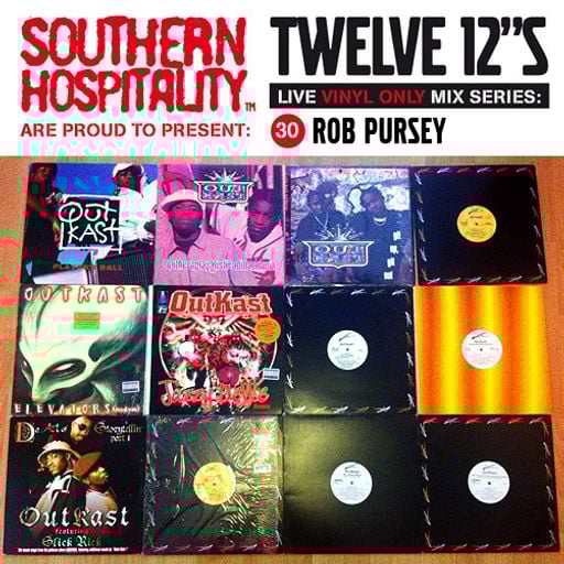 Twelve 12's Live Vinyl Mix: 30 - Rob Pursey - Outkast special!