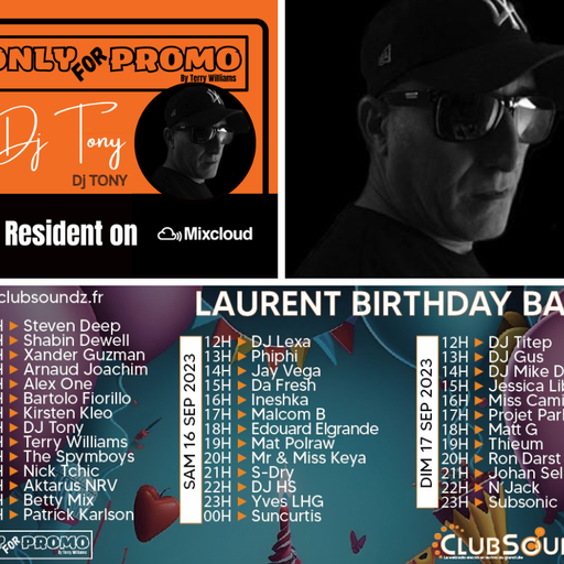 Dj Tony / Laurent Clubsoundz HBD / OnlyForPromo