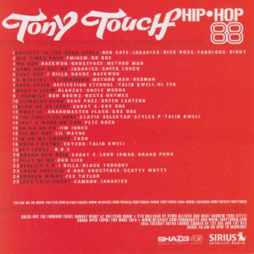 Tony Touch - Hip Hop #88 (2009)