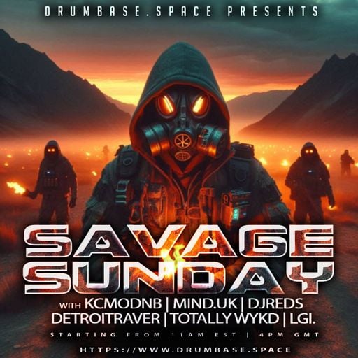 Mind (UK) - Drumbase.space - LIVE Savage Sunday - The Outbreak