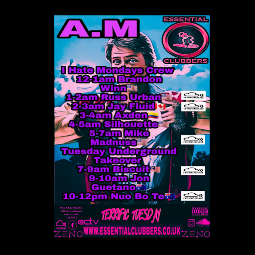 Biscuit- Underground Takeover Tuesday-Acid Techno Trip- Live on Essential Clubbers Radio 19.04.2022