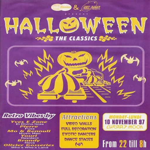Pierre & Youri Parker at "Halloween - The Classics" @ Cherry Moon (Lokeren) - 10 November 1997