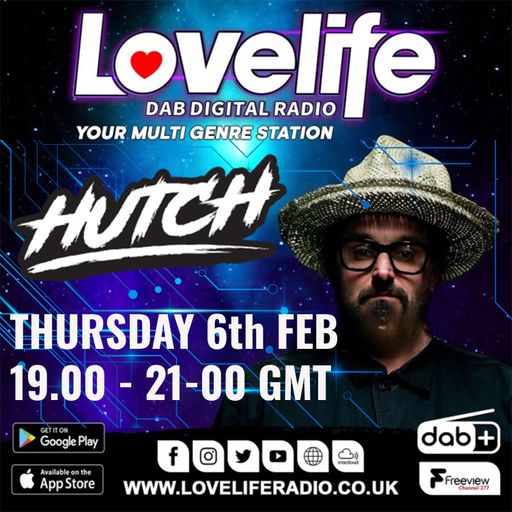 Love Life Radio Hutch Presents 'Music To Put Your Lipstick On Too' (6th Feb 2025)