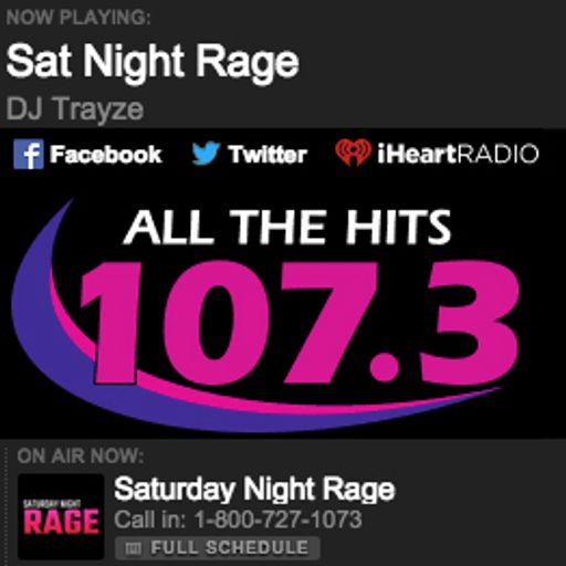 NOV 29 MIX 3 - Saturday Night Mix on DC's 1073 (WRQX FM Washington, DC) Recorded LIVE - DJ TRAYZE