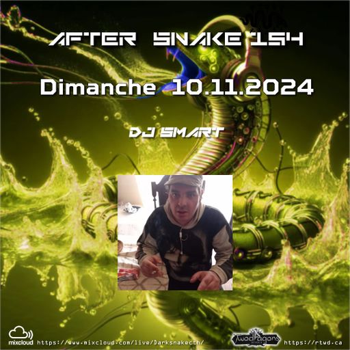 AFTER SNAKE 154 "Guest Mix Techno By DJ Smart" Radio TwoDragons 10.11.2024