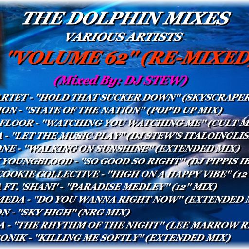 THE DOLPHIN MIXES - VARIOUS ARTISTS - ''VOLUME 62'' (RE-MIXED)
