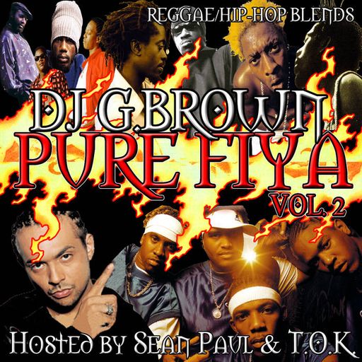 DJ G Brown - Pure Fiya Vol 2 (Reggae & Hip Hop Blends) (2002)