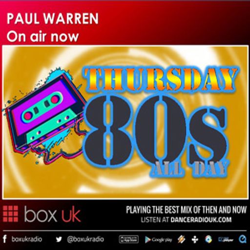 Paul Warren - 80's Thursday - Box UK - 13-05-2021
