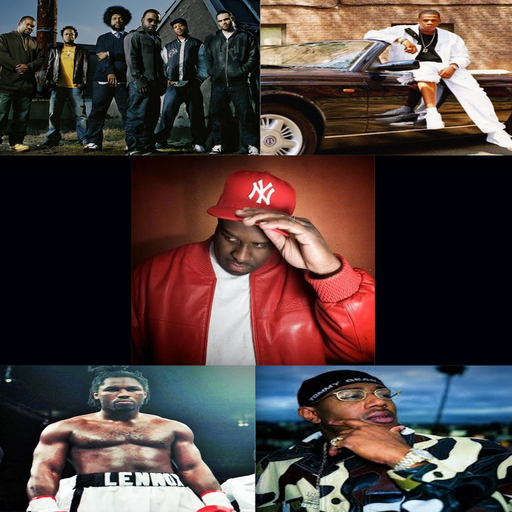 Funkmaster Flex - NY Rap Exchange 05-22-99 w The Roots, Jay-Z, Lennox Lewis & Master P