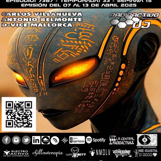 Radioactivo DJ 15-2025 Carlos Villanueva, Antonio Belmonte & D-Vice Mallorca