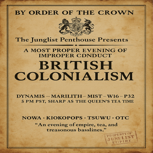 Nowa Atmospherec - The Junglist Penthouse - Live On twitch.tv/nowaatmo - October 7th 2025