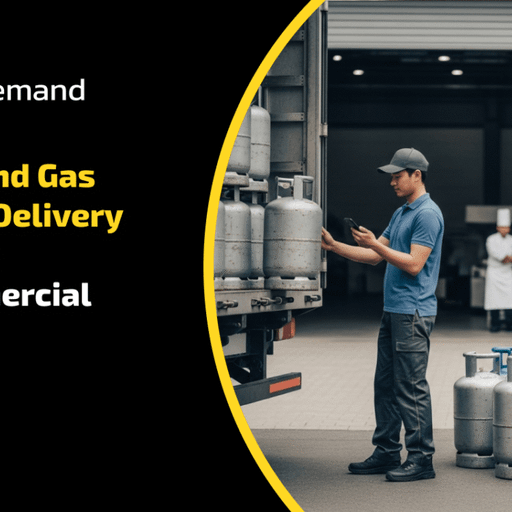 On-Demand Gas Cylinder Delivery Software for Commercial Clients