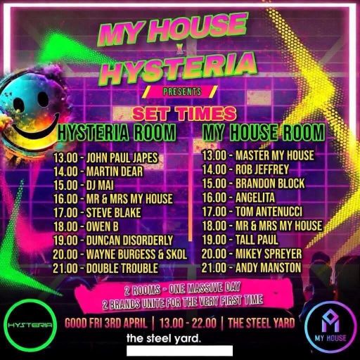 Martin Dear - My House x Hysteria Nostalgia Set 03-04-26