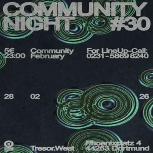 makahaun at "Community Night #30" @ Tresor.West (Dortmund-Germany) - 28 February 2026