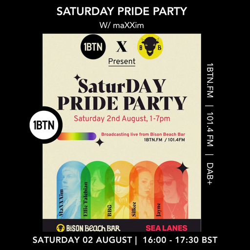 Saturday Pride Party w/ maXXim - 02.08.25