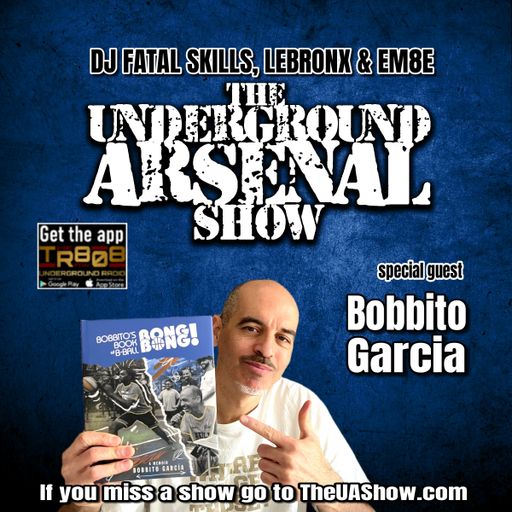 The Underground Arsenal Show 9-28-25 with Special Guest Bobbito Garcia