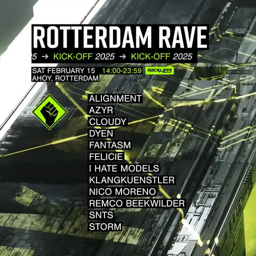 Remco Beekwilder at "Rotterdam Rave Kick-Off 2025" @ Ahoy (Rotterdam-NL) - 15 February 2025