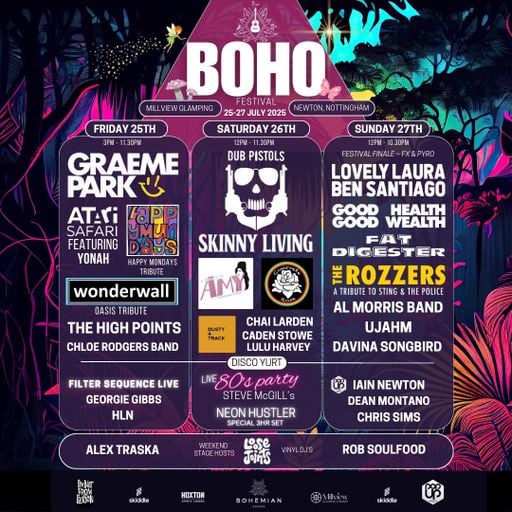 This Is Graeme Park: Boho Festival Nottingham 25JUL25 Live DJ Set
