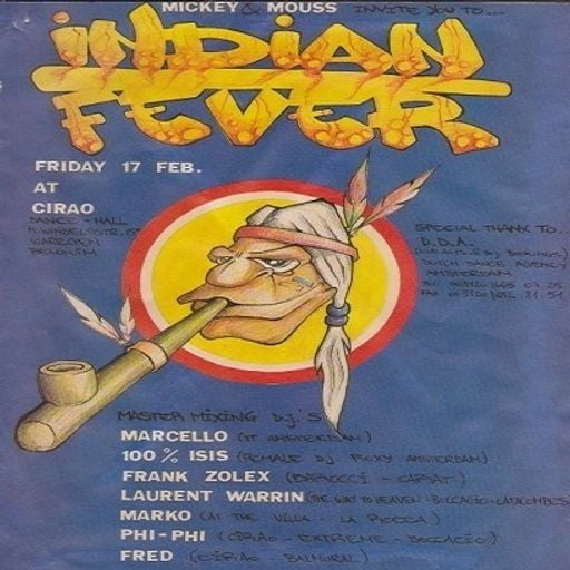 Fred Nasen at "Indian Fever" @ Cirao (Waregem - Belgium) - 17 February 1995
