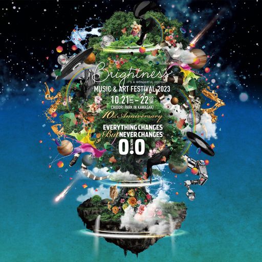 Ken Ishii at "Brightness Open Air - 10th Anniversary" (Kawasaki-Japan) - 21 October 2023