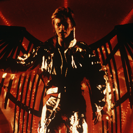 Bowie Rehearsal at Rotterdam Ahoy, Rotterdam  May 1987,The Glass Spider Tour