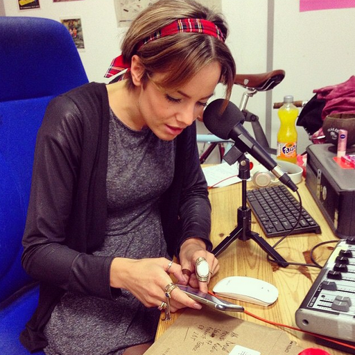 Emma CB with Bunnychow 041114