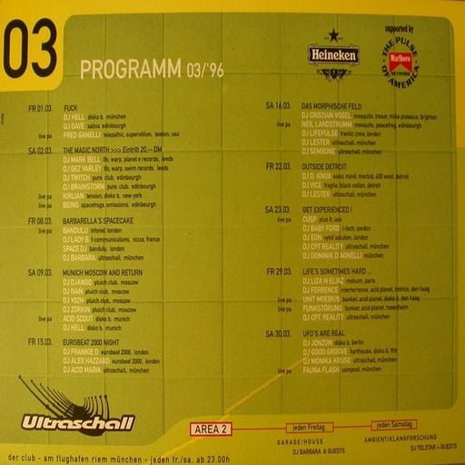 Monika Kruse at "UFO's Are Real" @ Ultraschall (München-Germany) - 30 March 1996