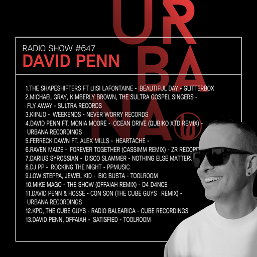 Urbana radio Show by DAVID PENN #647