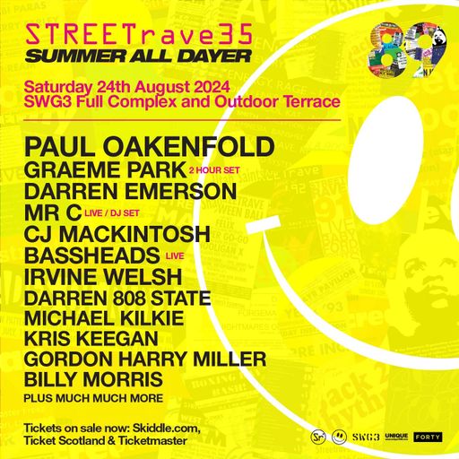This Is Graeme Park: STREETrave35 @ SWG3 Glasgow 24AUG24 Live DJ Set