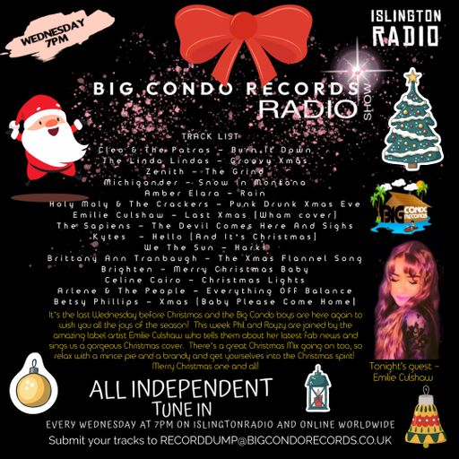 Big Condo Records Radio Show: Emilie Culshaw (18/12/2024)