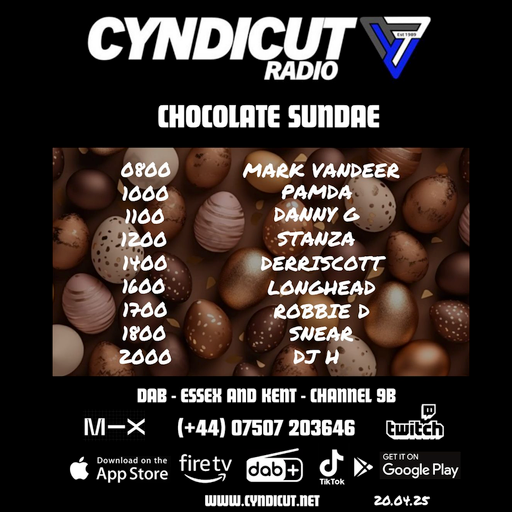 Robbie-D 'Break The Sesh' Live on Cyndicut Radio 20/04/2025