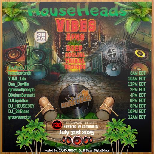 HouseHeads Vibes Mix 8 Afro House / Soulful House