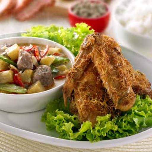  "AJAM GORENG OSENG PEPAYA"