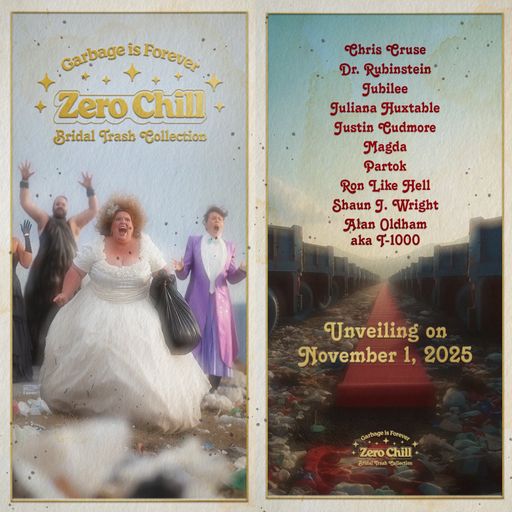 Alan Oldham (DJ T-1000) at "Zero Chill - Bridal Trash Collection" (Brooklyn-USA) - 1 November 2025