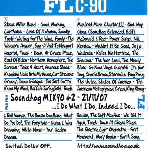 Soundhog - Mix90 #2 (21st November, 2007)