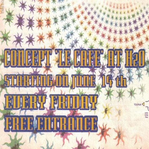 Pascal & Stéphane at "Le Café" @ H²O (Pecq - Belgium) - 20 September 1996