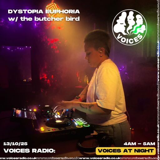 Dystopia Euphoria w/ the butcher bird - 13/10/25 - Voices Radio