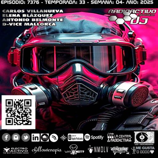 Radioactivo DJ 04-2025 Carlos Villanueva, Elena Blázquez, Antonio Belmonte & D-Vice Mallorca