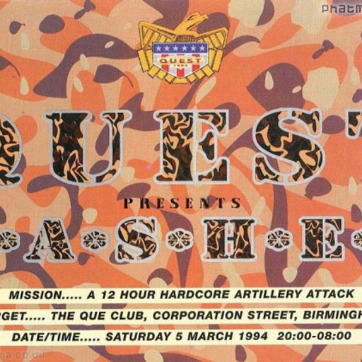 DJ Sy & LTJ Bukem - Quest 'M.A.S.H.E.D' - Que Club, Birmingham - 5.3.94