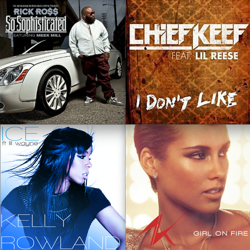 Hip Hop & R&B Singles: 2012 - Part 3