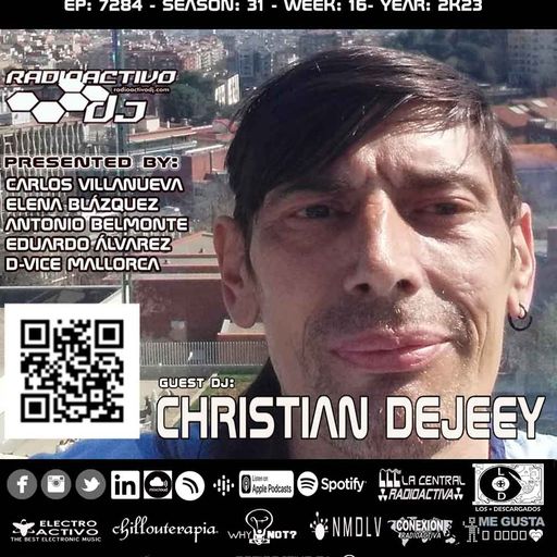RADIOACTIVO DJ 16-2023 BY CARLOS VILLANUEVA, ELENA BLÁZQUEZ, ANTONIO BELMONTE, E.ÁLVAREZ Y D-VICE