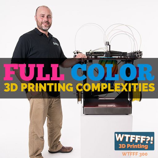 WTFFF 300: Full Color 3D Printing Complexities