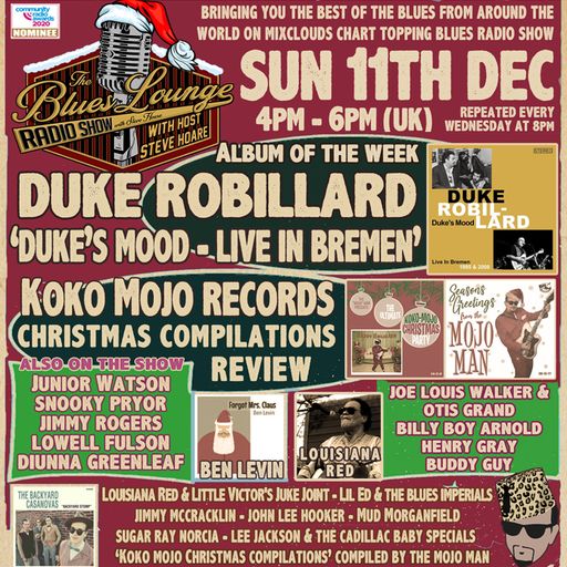 The Blues Lounge 11th Dec 2022 Feat Duke Robillard - Dukes Mood Live In Bremen plus more great Blues