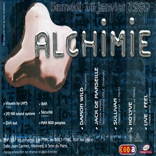 Damon Wild & Jack de Marseille at Alchimie (Le Mans - France) - 16 January 1999
