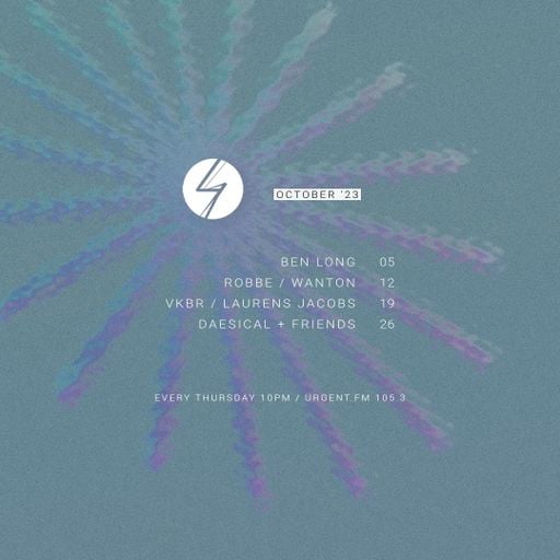 Ben Long at "Phasefour" @ Urgent FM (Gent - Belgium) - 5 October 2023