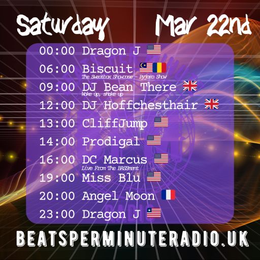 Biscuit-Saturday Pajama Show- Live on Beats Per Minute Radio 22.3.2025