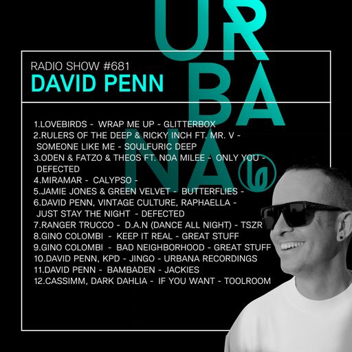 Urbana Radio Show by DAVID PENN #681
