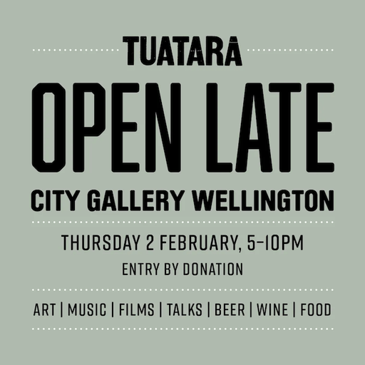 City Gallery Wellington Open Late: Graham Frost on Amplifier - 01/02/2023