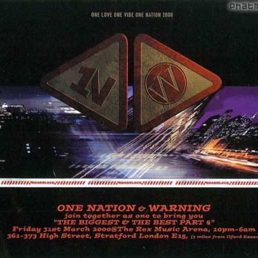 Andy C & Fatman D - One Nation/Warning - 31.3.00